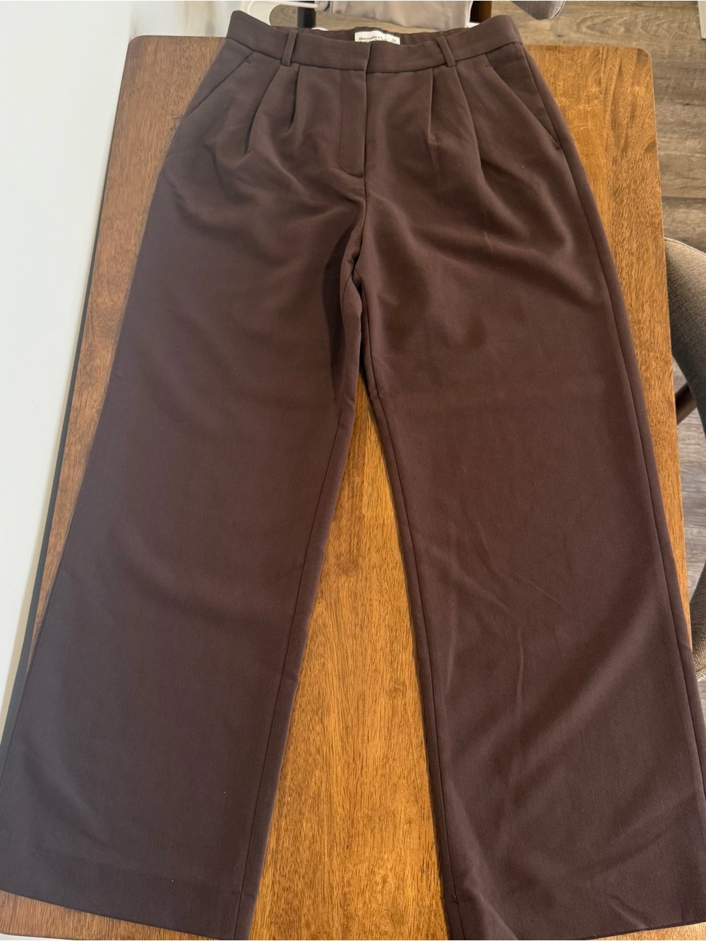 Abercrombie & Fitch Kids Chocolate Brown Wide-Leg Pants